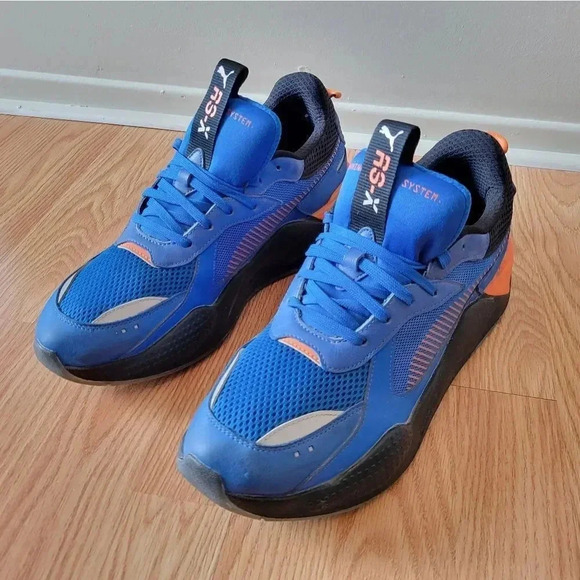 PUMA Men's Rs-x Toys Hotwheels Bone Shaker Sneaker Multicolor  Size 11.5 - Picture 1 of 15